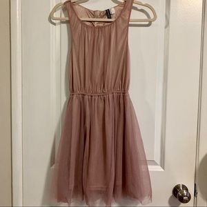 Pink Tulle Dress